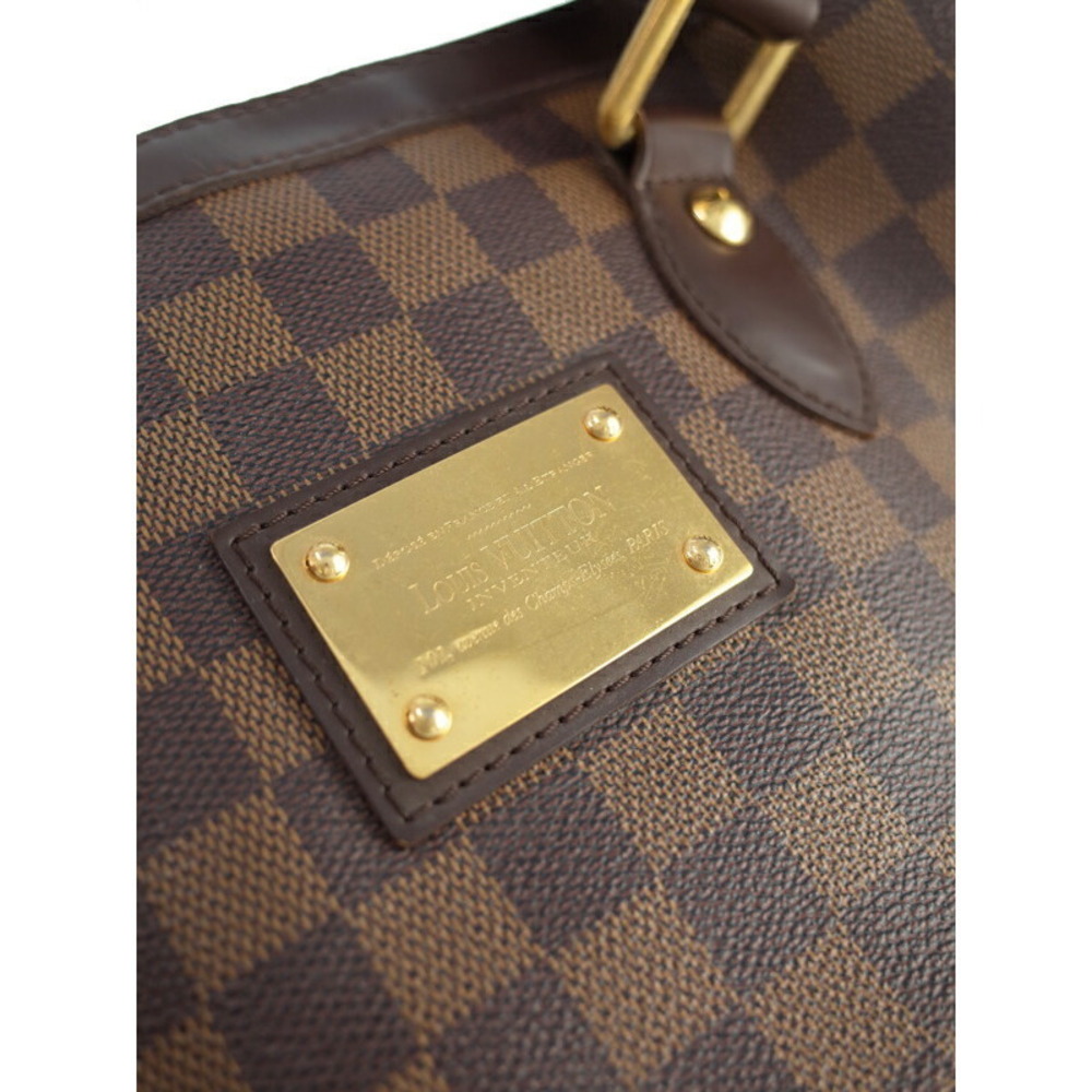 Louis Vuitton Damier Ebene Brown Hampstead Tote Bag - Picture 5 of 8